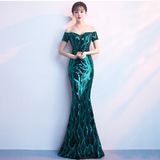 Sequin Evening Dress Evening Dress Summer Fishtail Gown
