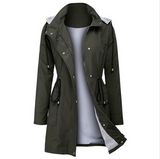 Cagoule Casual Hooded Rain Jacket for Women