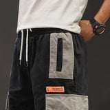 Men's Large Size Sports Retro Cargo Shorts Summer Fashion Men's Casual Function Multi-Pocket Large Size Cargo Pants Shorts Loose Men Cargo Pant