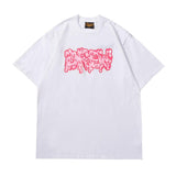 Justin Bieber Drew House T shirt ShortSleeved Tshirt Men and Women Trendy Fog High Street Loose