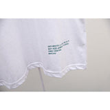 Off White T Shirt Summer Men's and Women's Large Size Men's Top Owt ShortSleeved Tshirt